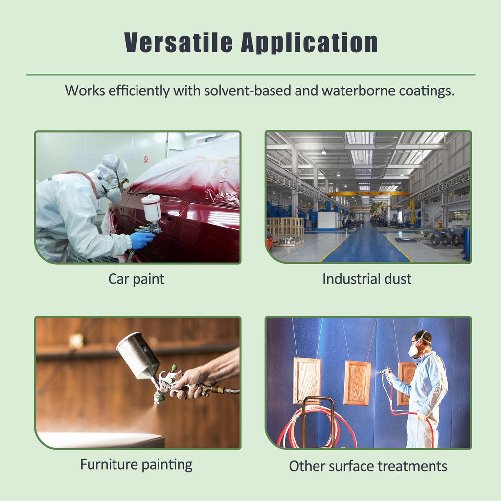 Fiberglass Exhaust Air Filter, 18g Paint Booth Filter