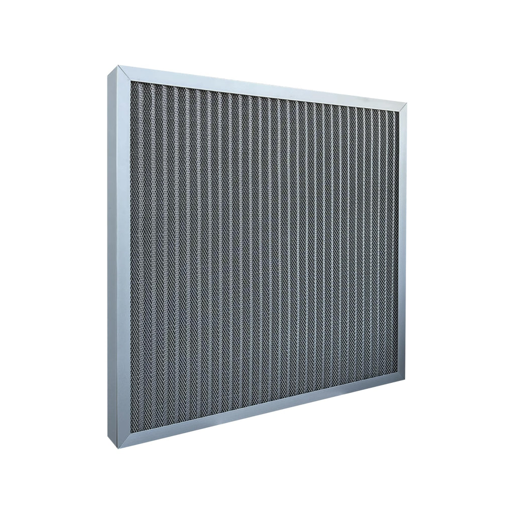 Washable Air Filter - Electrostatic Reusable Furnace Filter for HVAC AC Systems, Durable Aluminum Frame, MERV 5, 2 Inch,