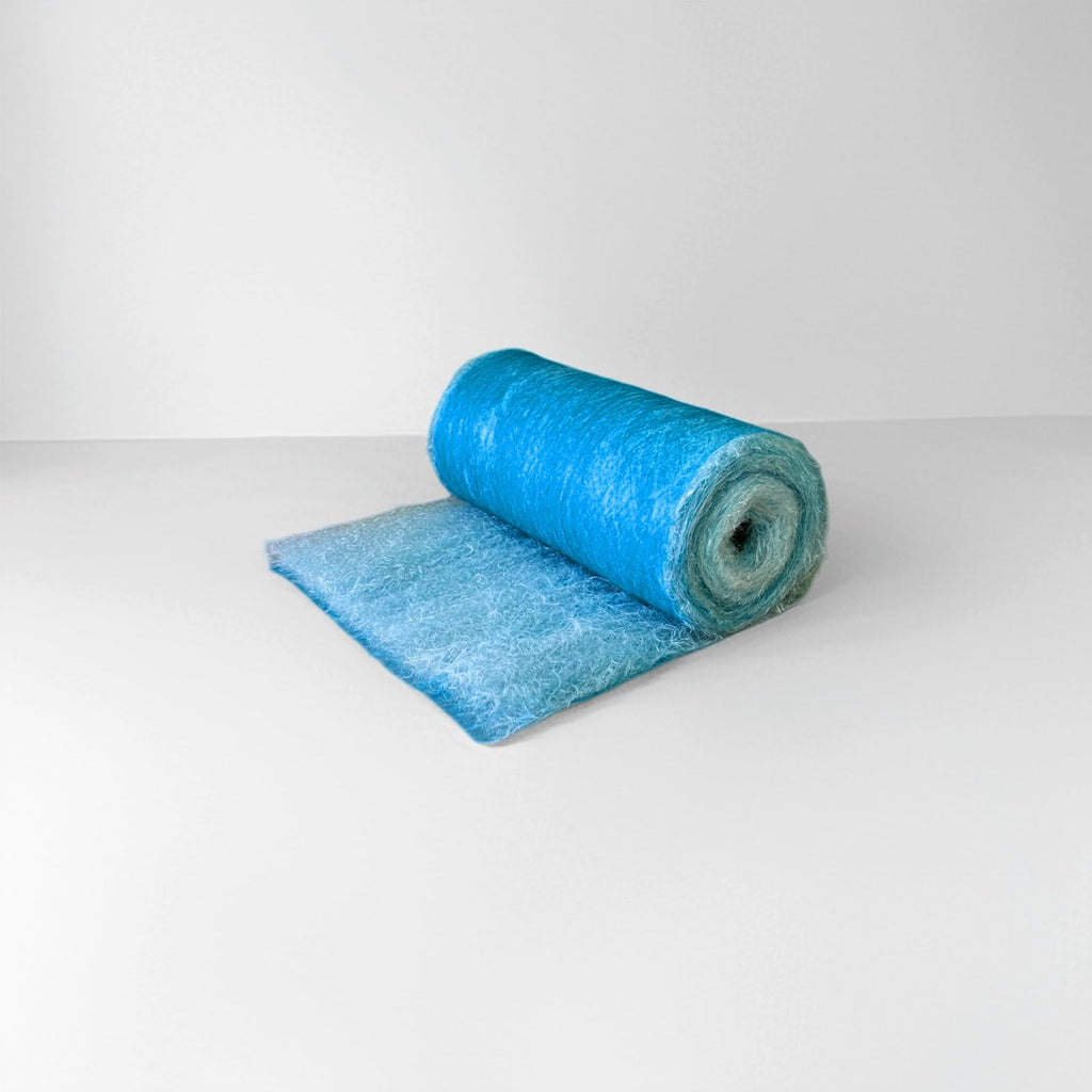 Fiberglass Paint Booth Filter Roll for Spray Booth 18-Gram Blue