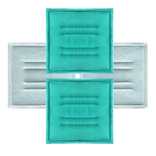 Paint Booth Tacky Filter Intake in Spray Booth with Wire Support Frame