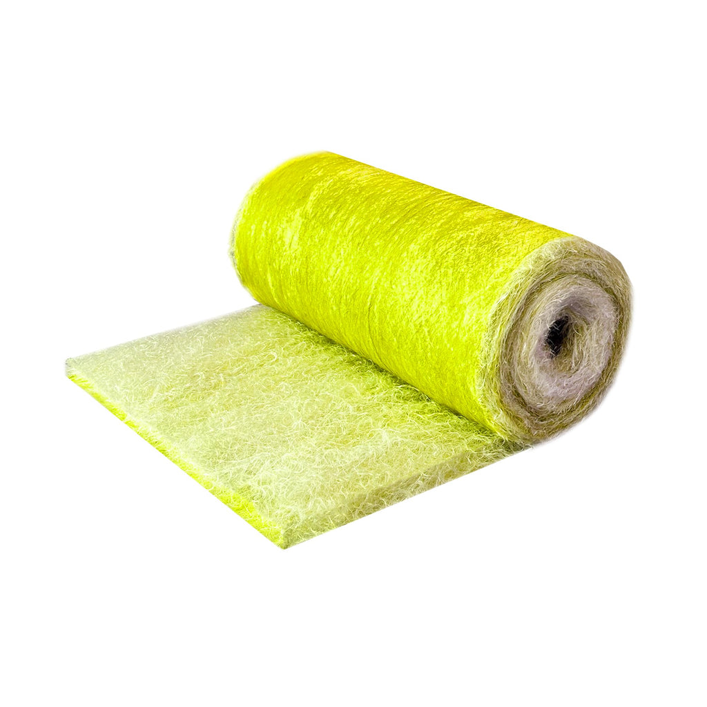 Fiberglass Paint Booth Filter Roll for Spray Booth 22-Gram Yellow